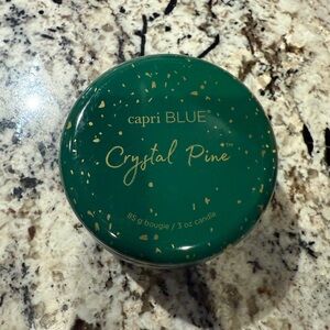 Crystal Pine Green Candle